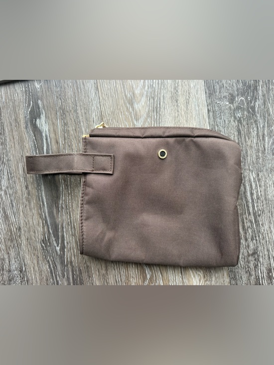 Other - Bvlgari Brown Travel Cosmetic Toiletries Zip Pouch